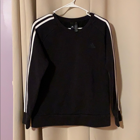 black adidas sweatshirt